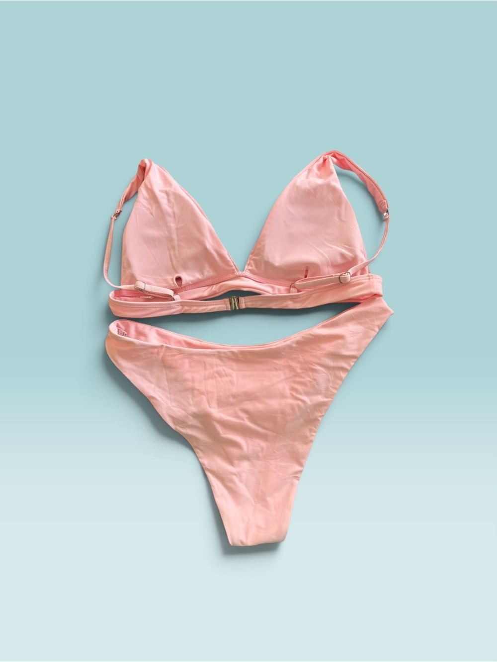 Light Pink Triangle Bikini Set - Women Swim - Picture 2 of 7